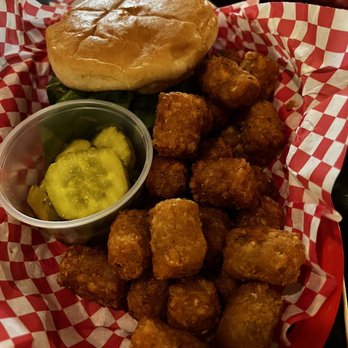 Wicked Wort Brewing Company - 2 Patty Burger with Tots - Breweries Near Me - Robbinsdale, Minnesota Wicked Wort Brewing Company - 2 Patty Burger with Tots - Breweries Near Me - Robbinsdale, Minnesota
