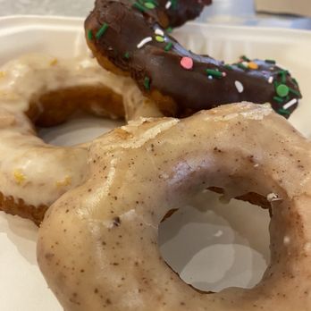 Landline Doughnuts & Coffee - Chocolate sprinkles, brown butter and lemon - Donuts Near Me - Longmont, Colorado Landline Doughnuts & Coffee - Chocolate sprinkles, brown butter and lemon - Donuts Near Me - Longmont, Colorado