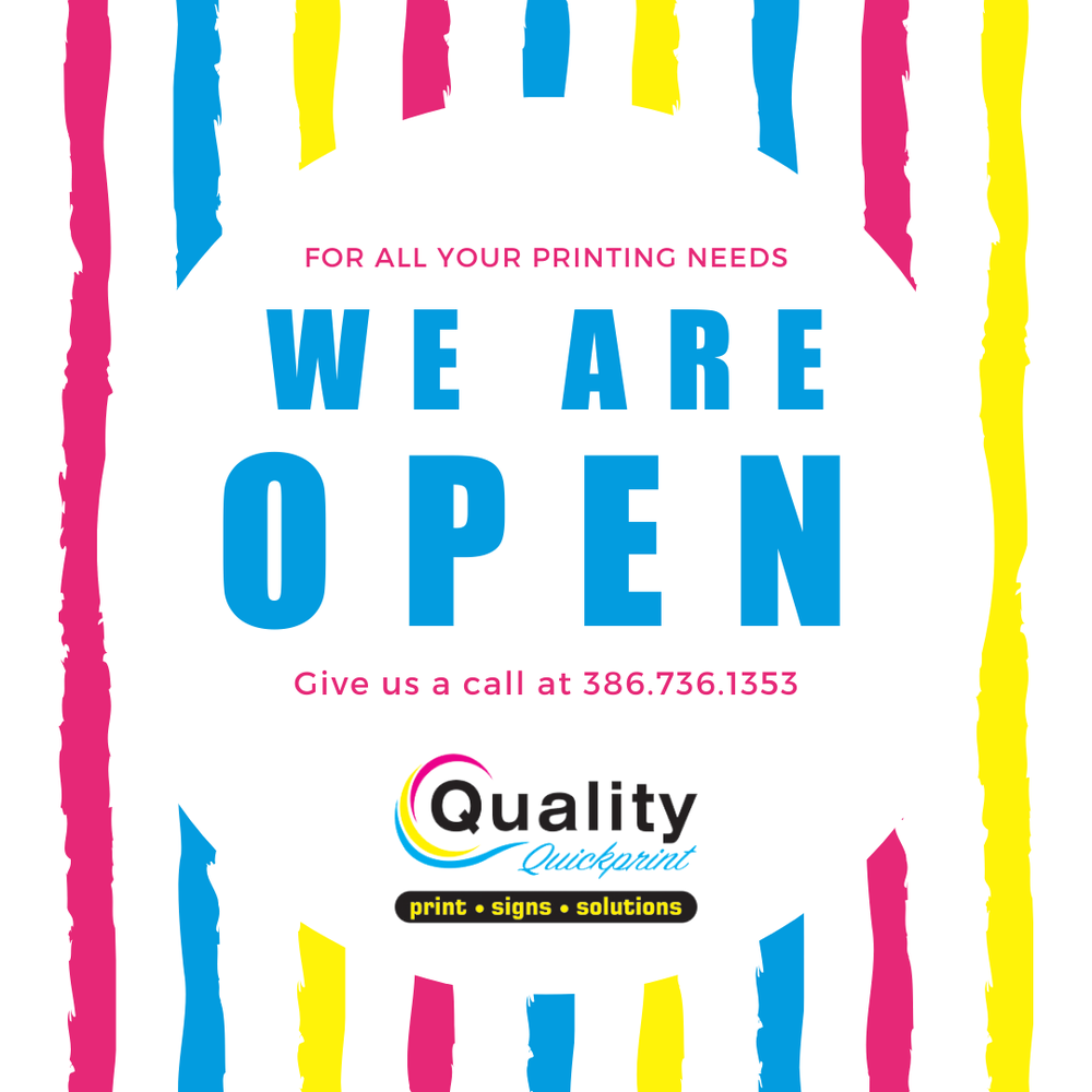 QUALITY QUICKPRINT Updated July 2024 1441 N Amelia Ave, DeLand