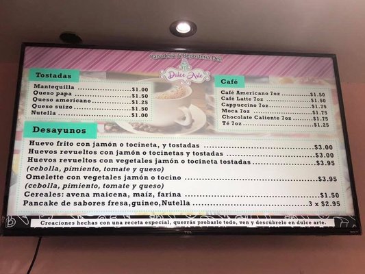 Menu photo 1 Dulce Arte Yabucoa, PR Menu photo 1 Dulce Arte Yabucoa, PR