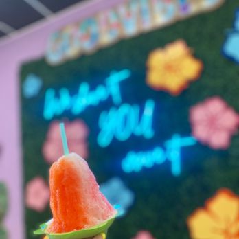 Aloha Ice - Coconut POG guava - Shaved Ice Near Me