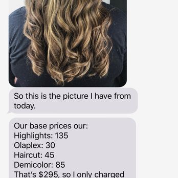 Chameleon Salon - they took this pic in the salon with 3 bright studio lights 1 foot away (only way it doesn't look grey - notice stringy highlights) - Waxing Near Me - Portland, Oregon