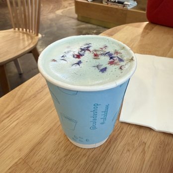 Colada Shop - Mariposa Blue Matcha - Cocktail Bars Near Me - Arlington, Virginia