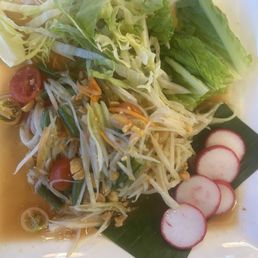 Papaya salad Papaya salad