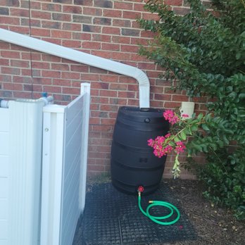 Statewide Seamless Gutters - Raised the downspout area for the barrel. Secondary piece that fits in when needed made as well. - Gutter Services Near Me - Sanford, North Carolina Statewide Seamless Gutters - Raised the downspout area for the barrel. Secondary piece that fits in when needed made as well. - Gutter Services Near Me - Sanford, North Carolina