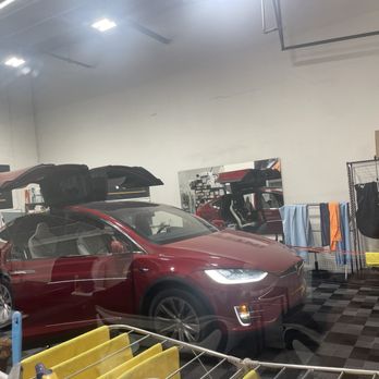 First Tint - My model X almost done - Car Window Tinting Near Me - Rowland Heights, California