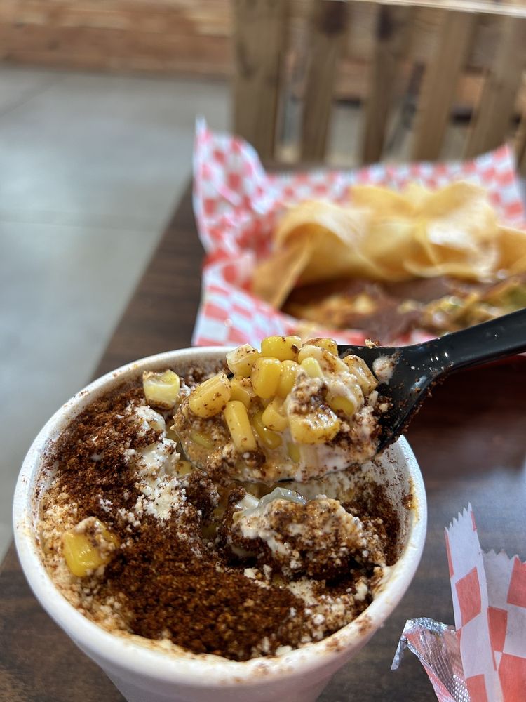 Food from Ghetto Tacos