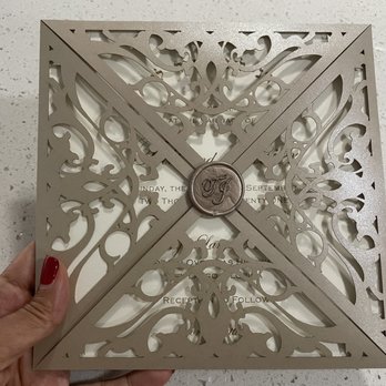 Stationery Bliss - Laser Cut Invitations - Cards & Stationery Near Me - Miami, Florida