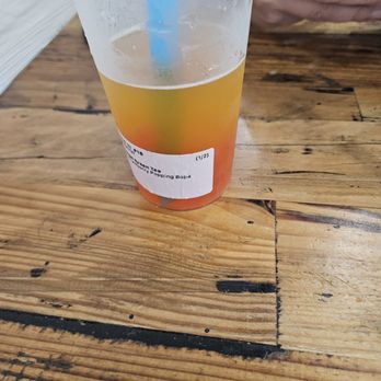 R&B Tea - Frisco - Mango green tea, strawberry boba balls - Bubble Tea Near Me - Frisco, Texas R&B Tea - Frisco - Mango green tea, strawberry boba balls - Bubble Tea Near Me - Frisco, Texas