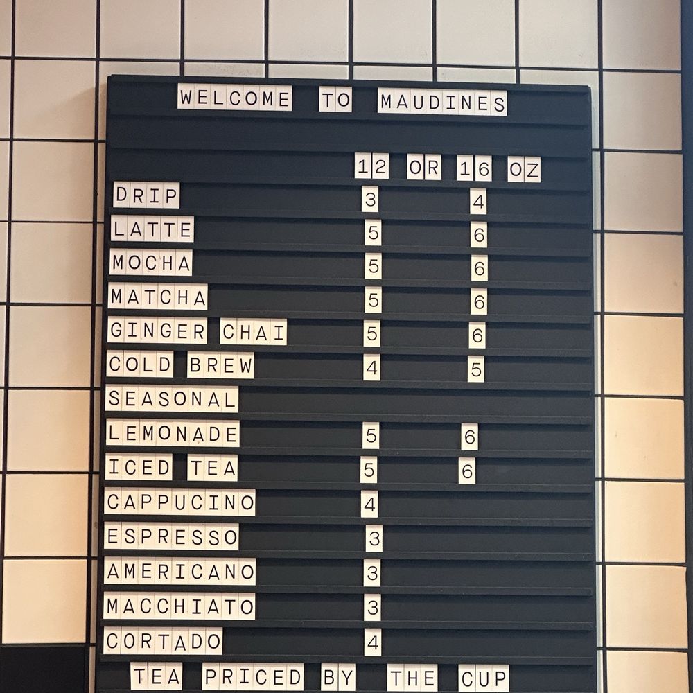 Maudine's - Menu Pricing - Bakeries Near Me - Columbus, Ohio