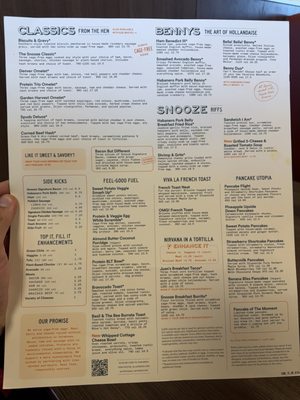 Menu photo 4 Snooze, an A.M. Eatery Las Vegas, NV Menu photo 4 Snooze, an A.M. Eatery Las Vegas, NV