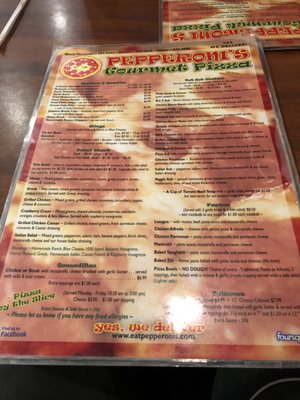 Menu photo 3 Pepperoni's Gourmet Pizza - Marion Marion, NC