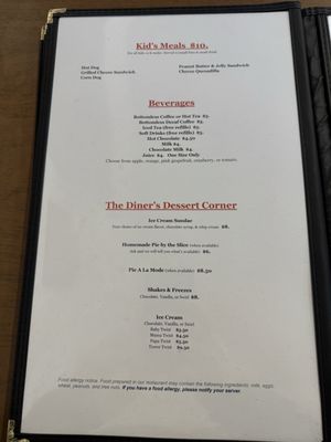 Menu photo 5 Marlene & Glen's Dead Fly Diner Plymouth, CA