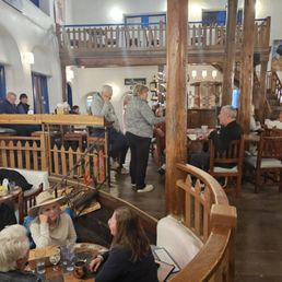 What a great space for sitting and talking.