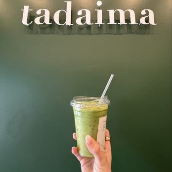 Tadaima - Inner Sunset - Jasmine tea with matcha cream. - Coffee & Tea Near Me - San Francisco, California