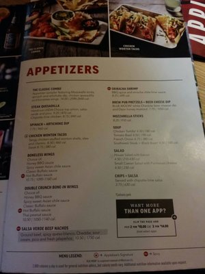 Menu photo 1 Applebee's Grill + Bar Tracy, CA Menu photo 1 Applebee's Grill + Bar Tracy, CA