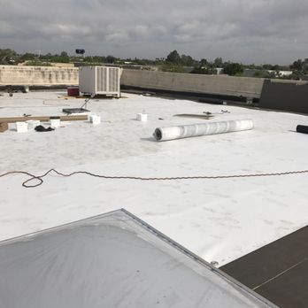 Gilbert Roofing - Installation of TPO membrane - Roofing Near Me - Chandler, Arizona