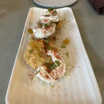 The Strand - Shrimp & fried green tomatoes - New American Near Me - Orlando, Florida