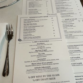 Luke - Happy hour (3-6 pm daily) menu - French Near Me - New Orleans, Louisiana Luke - Happy hour (3-6 pm daily) menu - French Near Me - New Orleans, Louisiana