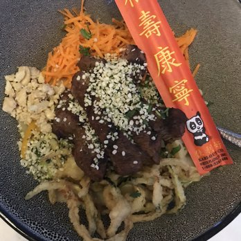 Pure Kitchen - Thai bowl with steak - New American Near Me - Frisco, Colorado