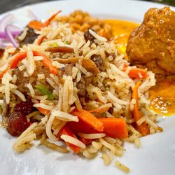 Spice of Life - Kabuli Pulao is a popular rice dish near the border region of Pakistan and Afghanistan. Very savory.