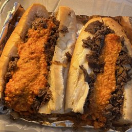 Steak Pizzaiola sandwich (June 2026) Steak Pizzaiola sandwich (June 2026)