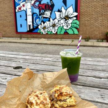 The Greenhouse - Biloxi - Savory biscuit, rose matcha - Breakfast & Brunch Near Me - Biloxi, Mississippi