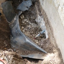 3 Option Plumbing Service - Broken water line.
