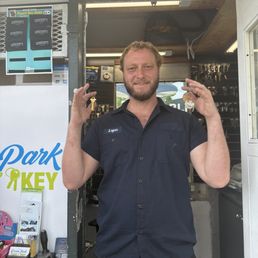 Logan from Ocean Park Lock and key!!