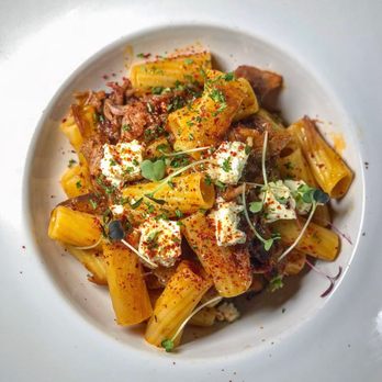 Lucille's - Lamb neck pasta (IG: @spoonrisekingdom) - New American Near Me - Houston, Texas Lucille's - Lamb neck pasta (IG: @spoonrisekingdom) - New American Near Me - Houston, Texas