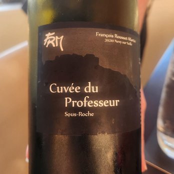 Solera - W#3: 2016 Savagnin 'Cuvee du Professeur' - Lounges Near Me - Honolulu, Hawaii