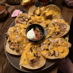 Chicken nachos