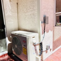 Newly installed Condenser for Heat Pump