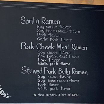 Santa Ramen - Ramen Near Me - San Mateo, California Santa Ramen - Ramen Near Me - San Mateo, California