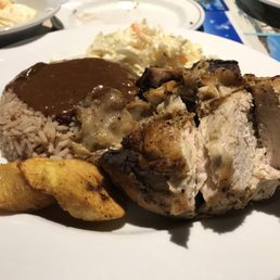 Jerk Pork Dinner