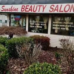 Sunshine Beauty Salon - Front of the salon