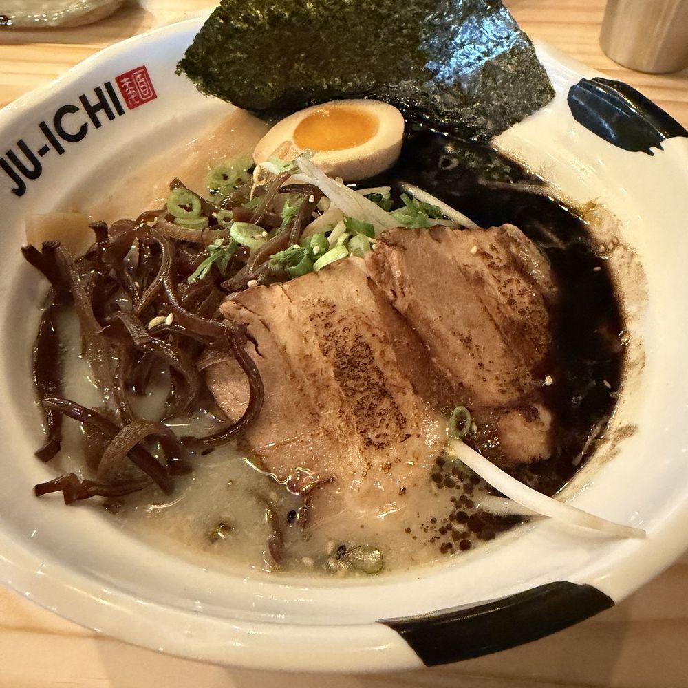 Ju-Ichi Japanese Restaurant - Kuro ramen - Ramen Near Me - Montclair, New Jersey Ju-Ichi Japanese Restaurant - Kuro ramen - Ramen Near Me - Montclair, New Jersey