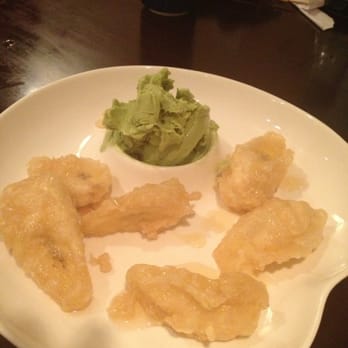 Umi Sake - Fried banana with greentea ice cream - Sushi Bars Near Me - Cockeysville, Maryland Umi Sake - Fried banana with greentea ice cream - Sushi Bars Near Me - Cockeysville, Maryland