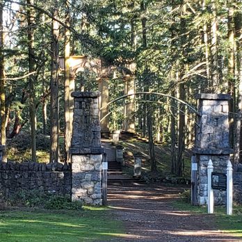 John S McMillin Memorial Mausoleum - Entrance - Parks Near Me - Friday Harbor, Washington