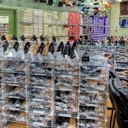 Harlequin Costume - Our spacious shoe fitting area!