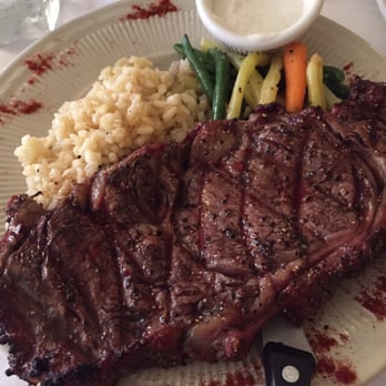 The Red Vault Bistro - Ribeye special tonight. It was exceptional! - French Near Me - Flatonia, Texas
