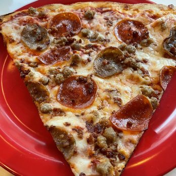 Nico's Pizza - Sausage and pepperoni pizza - Italian Near Me - West Palm Beach, Florida