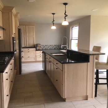 The Red Leaf Milling Company - Island view - Countertop Installation Near Me - Newfane, New York
