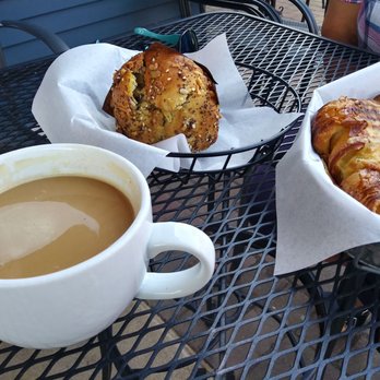 Artisan Eats Cafe & Fine Foods - Americano, Artisan Muffin and hand made ham and cheese croissant. - French Near Me - Bowen Island, British Columbia Artisan Eats Cafe & Fine Foods - Americano, Artisan Muffin and hand made ham and cheese croissant. - French Near Me - Bowen Island, British Columbia