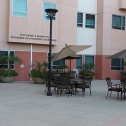 Los Angeles Jewish Health - Patio seating in front of one of their building. Peaceful and very tranquil.