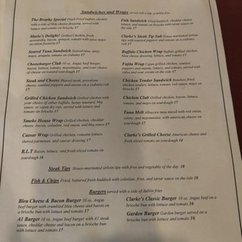 Clarke's at Faneuil Hall - Menu - American Near Me - Boston, Massachusetts Clarke's at Faneuil Hall - Menu - American Near Me - Boston, Massachusetts