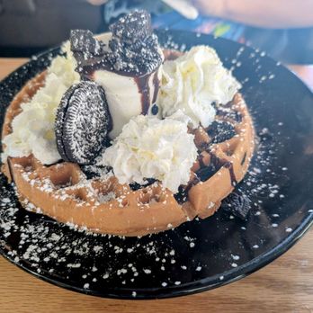 The Waffle Place - Oreo waffles - Breakfast & Brunch Near Me - Fresno, California The Waffle Place - Oreo waffles - Breakfast & Brunch Near Me - Fresno, California