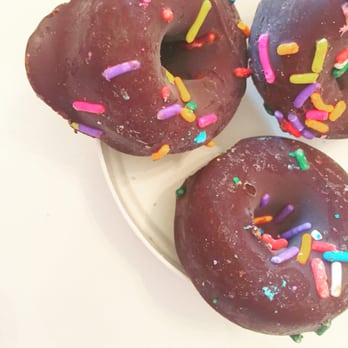 A La Mode Shoppe - Chocolate covered ice cream donuts! The sweetest little mini treat! - Ice Cream & Frozen Yogurt Near Me - New York, New York