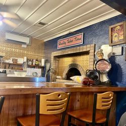 T-Bird Cafe - Brick oven in view of the dinning room.