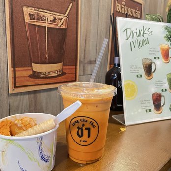 Long Cha Thai Cafe - thai milk tea - Desserts Near Me - Beacon, New York